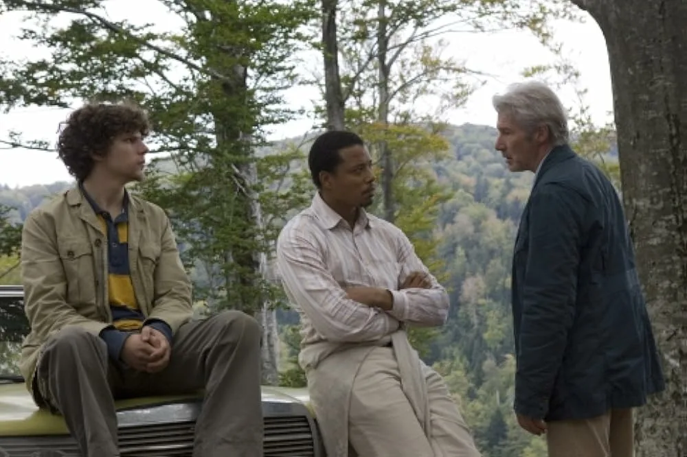 Jesse Eisenberg, Terrence Howard, Richard Gere v filmu The Hunting Party