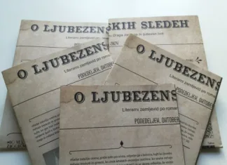 Literarni zemljevid, ki bo pomagal maturantom pri knjigi In ljubezen tudi Literarni zemljevid