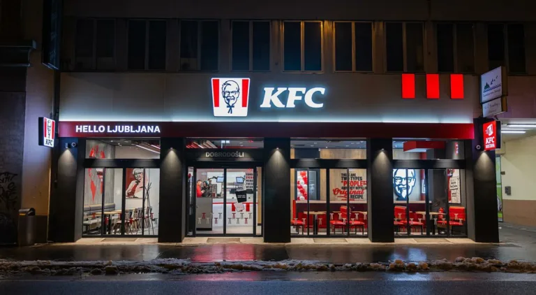 Tako je videti nov KFC v Ljubljani: Glavna tematika so filmi