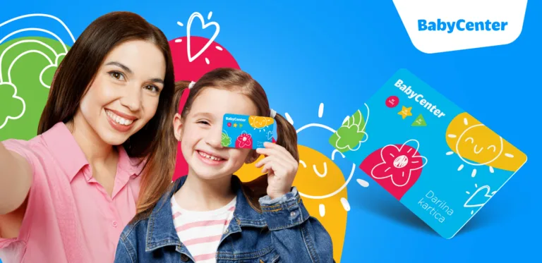 Baby Center je v ponudbo dodal personalizirano darilno kartico