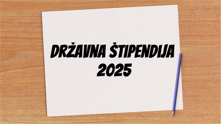 Državna štipendija v letu 2025 se zvišuje: Cenzus, datumi izplačil in dodatki