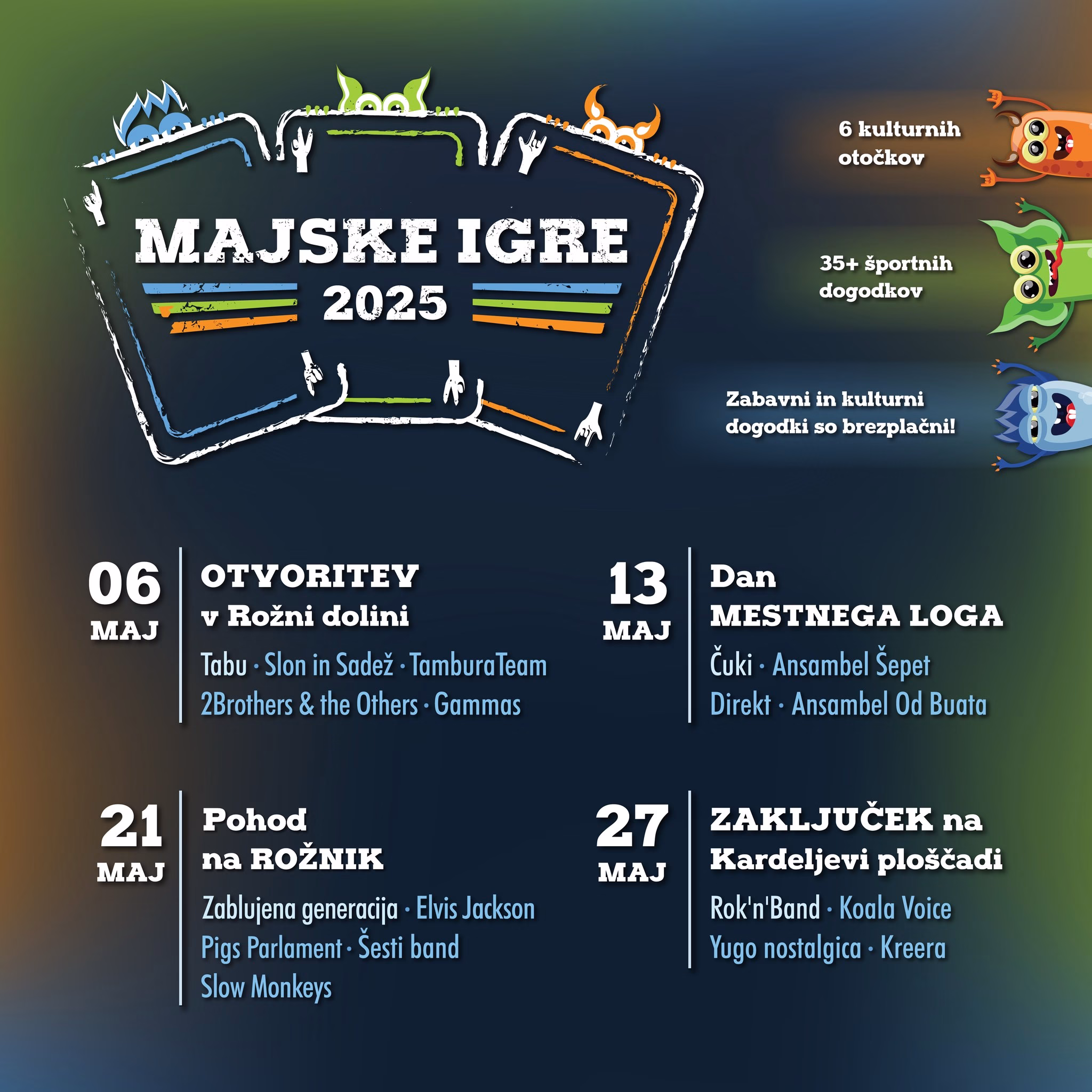 DAN MESTNEGA LOGA- MAJSKE IGRE 2025