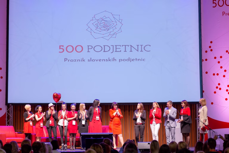 500 podjetnic: Deset let navdiha, povezovanja in novih idej