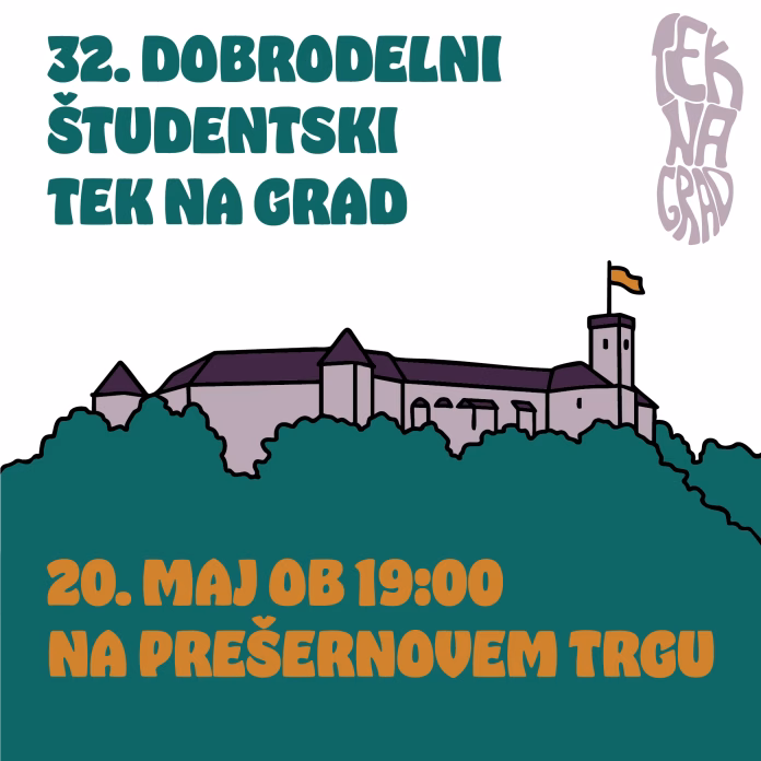32. dobrodelni Študentski tek na grad
