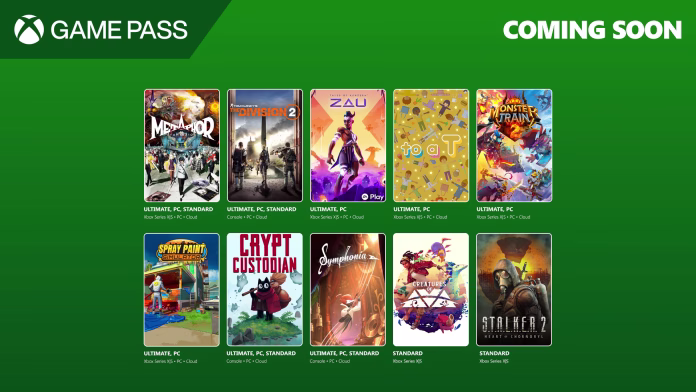 Xbox Game Pass. Xbox Game Pass.