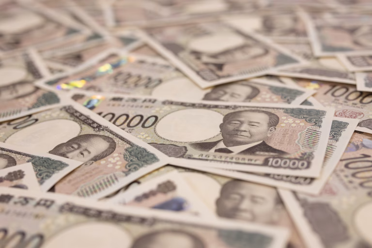 Japan's new banknotes.