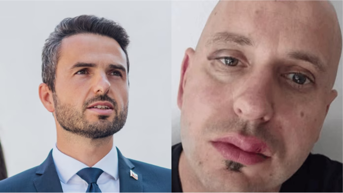 Matej Tonin in Samo Pogorelc