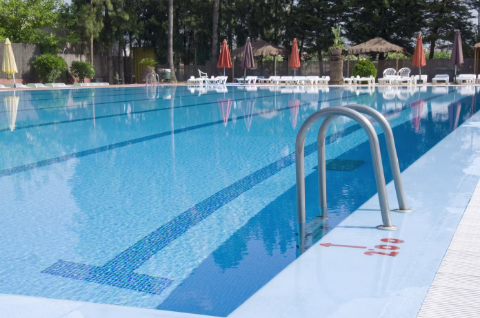 Swimming pool, photo taken in Murcia, Spain