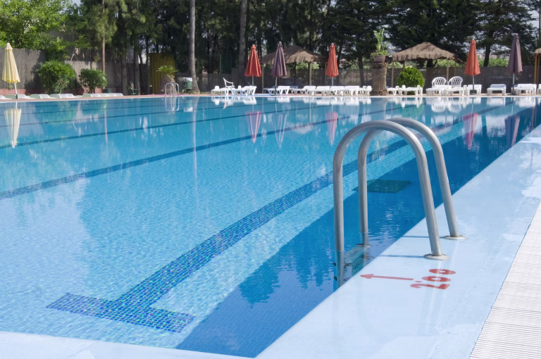 Swimming pool, photo taken in Murcia, Spain