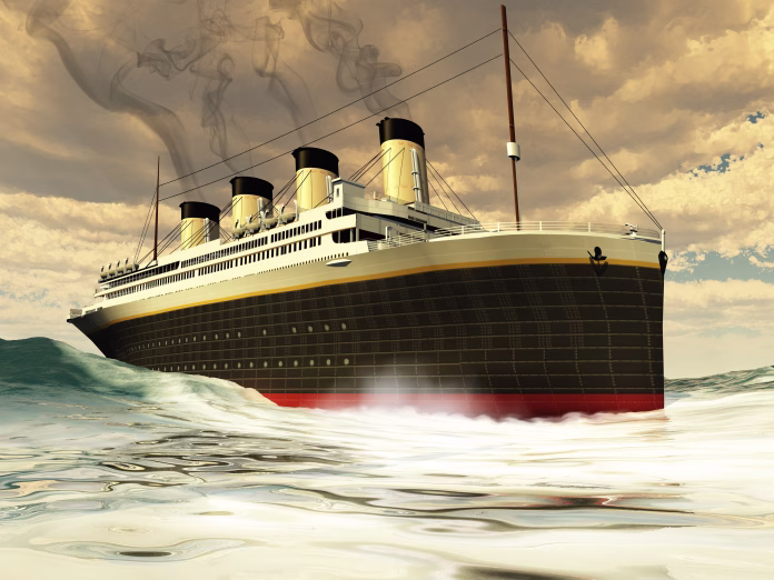 titanic potop