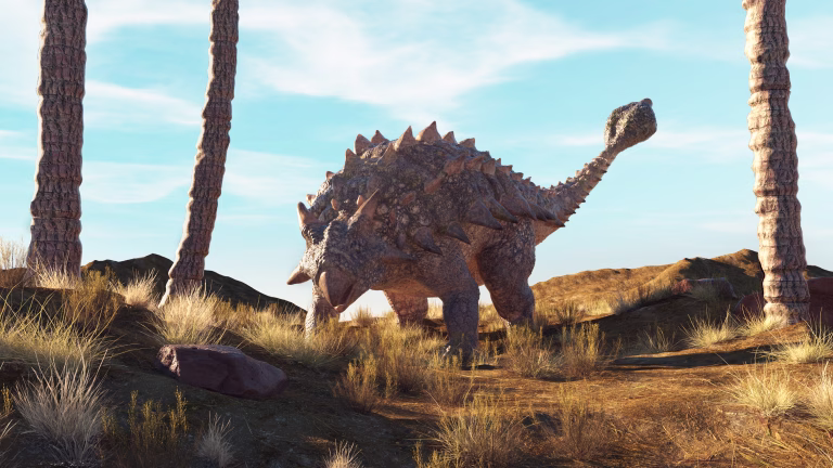 Odkrili novo vrsto ankilozavra, oklepljenega dinozavra