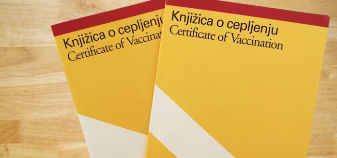cepilna knjizica