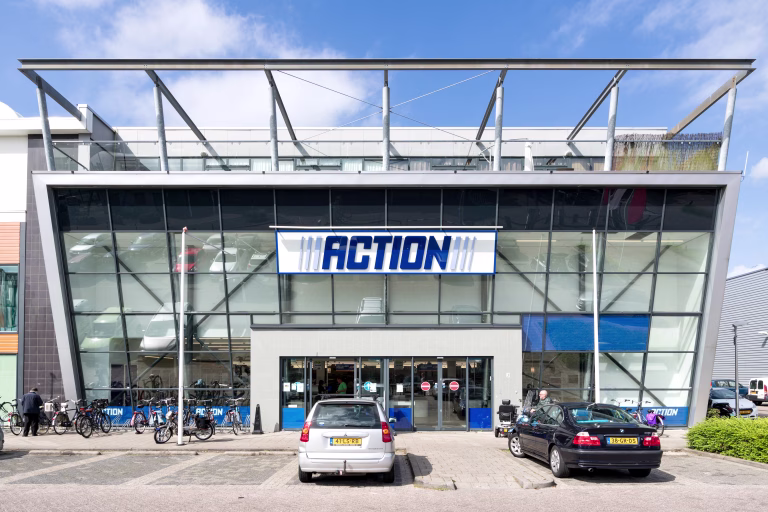 Leiderdorp, Netherlands - June 19, 2018: Action store