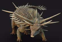 Najbolj špičast dinozaver v zgodovini ima lastnost, ki je še nismo videli Ankilozaver Spicomellus