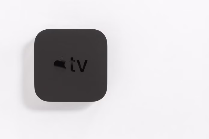 rostov-on-don-russia-december-20-2018-new-apple-tv-media-streaming-player-microconsole-by-apple-computers-not-isolated-on-white-stockpack-istock ROSTOV-ON-DON, RUSSIA - DECEMBER 20, 2018: New Apple TV media streaming player microconsole by Apple Computers - not isolated on white.