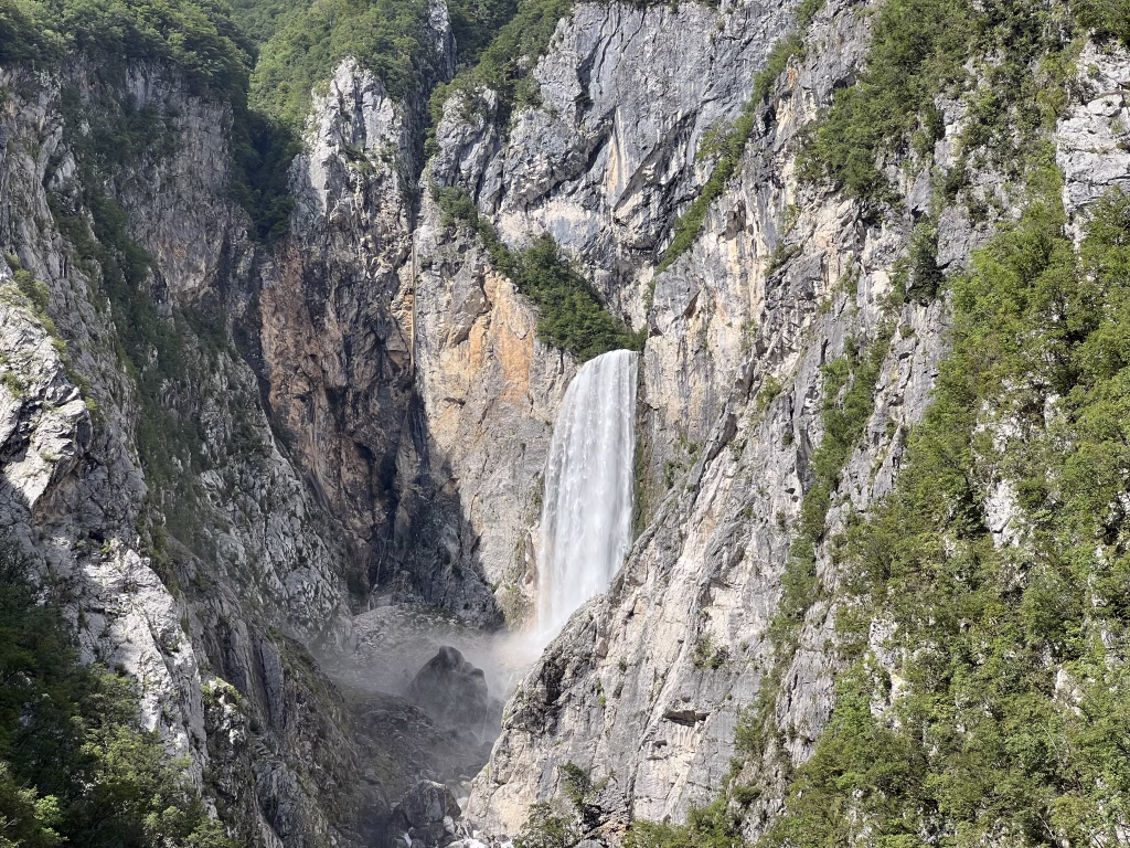 The Boka waterfall (Bovec, Slovenia) - Wasserfall Boka oder Bokafall (Slowenien) - Slap Boka or vodopad Boka (Slovenija)