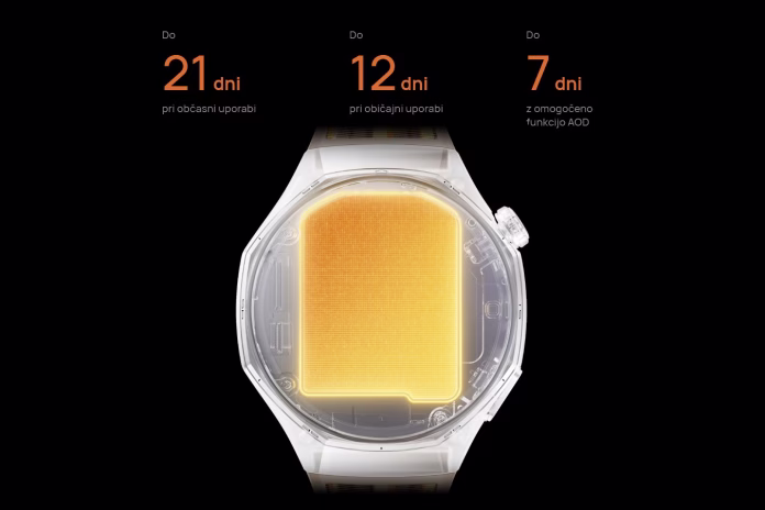 avtonomija baterije ure Huawei watch GT 6