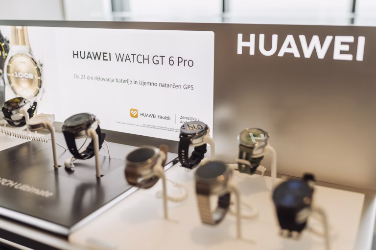 So najsodobnejše nosljive naprave znamke Huawei?