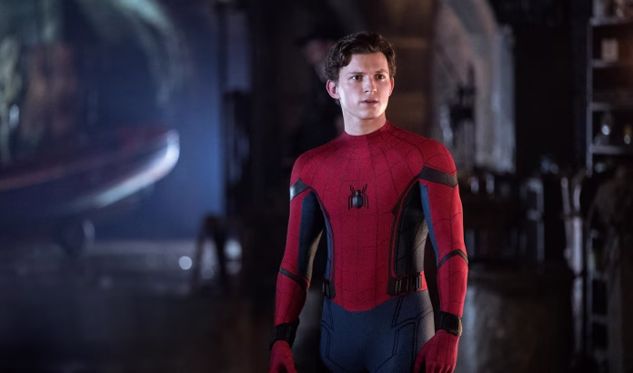 Tom Holland kot Spider-Man Tom Holland kot Spider-Man.