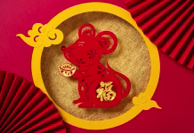 Podgane v kitajskem horoskopu, ti znaki so najboljši za vas Chinese New Year of RAT 2020 mascot paper cut with Chinese decorations the Chinese means fortune no logo no trademark