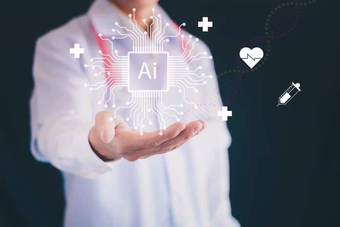 medical-technology-doctors-will-use-ai-robots-to-diagnose-care-for-and-increase-the-accuracy-of-patient-treatment-in-the-future-medical-research-and-innovation-development-stockpack-istock medical technology Doctors will use AI robots to diagnose, care for, and increase the accuracy of patient treatment in the future. Medical research and innovation development