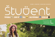 Štipendije, nasveti za start-up, solo potovanje in TikTok laži Naslovnica revije Študent, oktober 2025