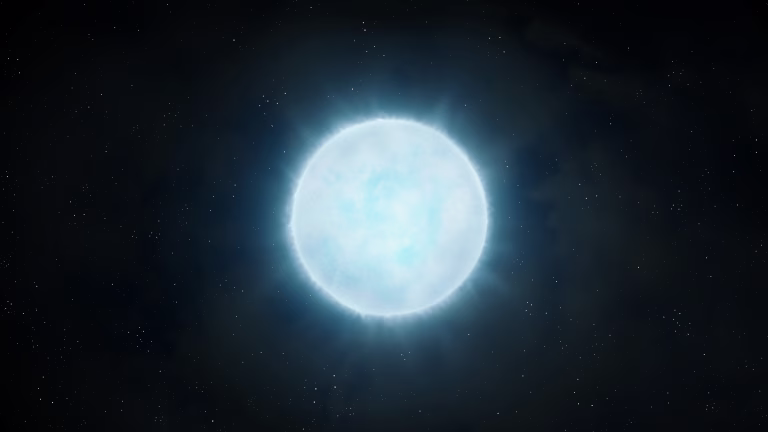 Hubble opazil umirajočo zvezdo, ki »požira« ledeni svet podoben Plutonu