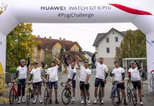 S Klanca v klanc: Slovenija dihala s kolesarstvom in tehnologijo Huawei Pogi Challengea in Huawei Watch GT 6 Pro
