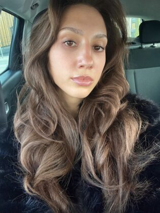 Končni izgled fen frizura