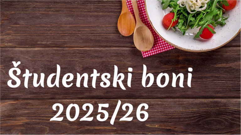 Študentski boni 2025/2026: Vse, kar moraš vedeti