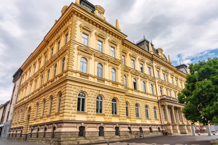 impressive-buildings-of-the-university-of-maribor-in-the-city-center-slovenia-stockpack-istock Impressive buildings of the University of Maribor in the city center, Slovenia