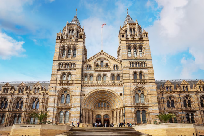London, United Kingdom - May 14 2018: The Natural History Museum houses a vast range of specimens of natural history, science specimens comprising 80 million items in 5 main collections