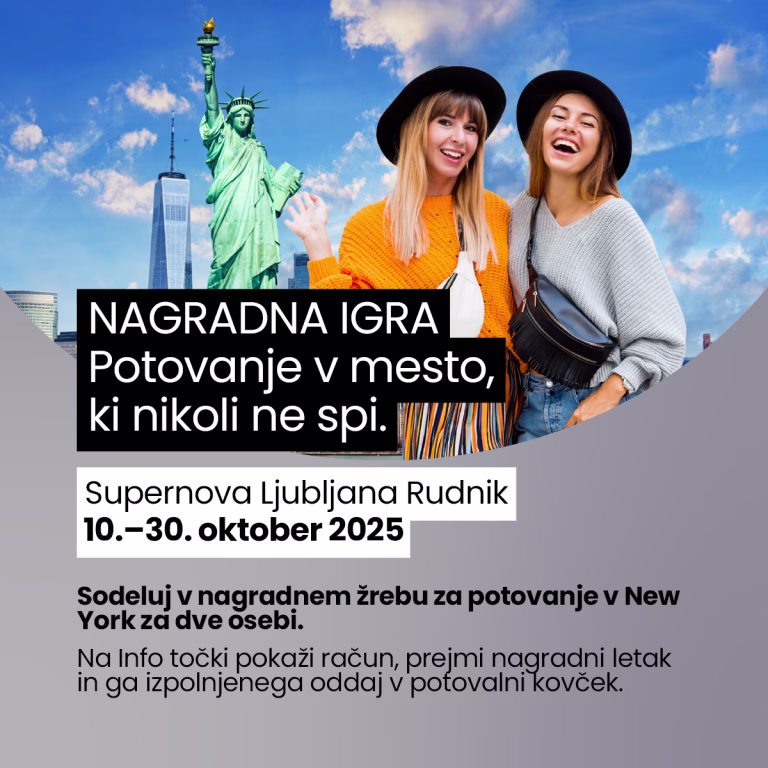 Ko se sanje o New Yorku začnejo v Ljubljani