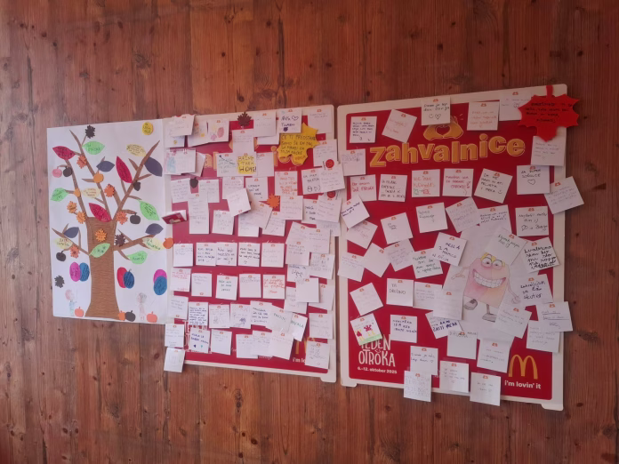 Zahvalnice (vir: mcdonalds)