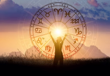 Mesečni horoskop za november 2025 Zodiac signs inside of horoscope circle astrology and horoscopes concept
