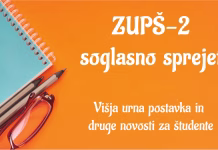 URADNO: Višja urna postavka za študente, višja subvencija za študentsko prehrano … ZUPŠ-2 je sprejet