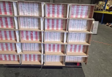 Slovenski cariniki preprečili vnos več kot 10 milijonov nezakonitih cigaret Zaseg cigaret