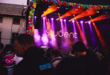 Študent na Pustovanju v Rožni dolini 2026 Logotip student na pustovanju v rožni dolini