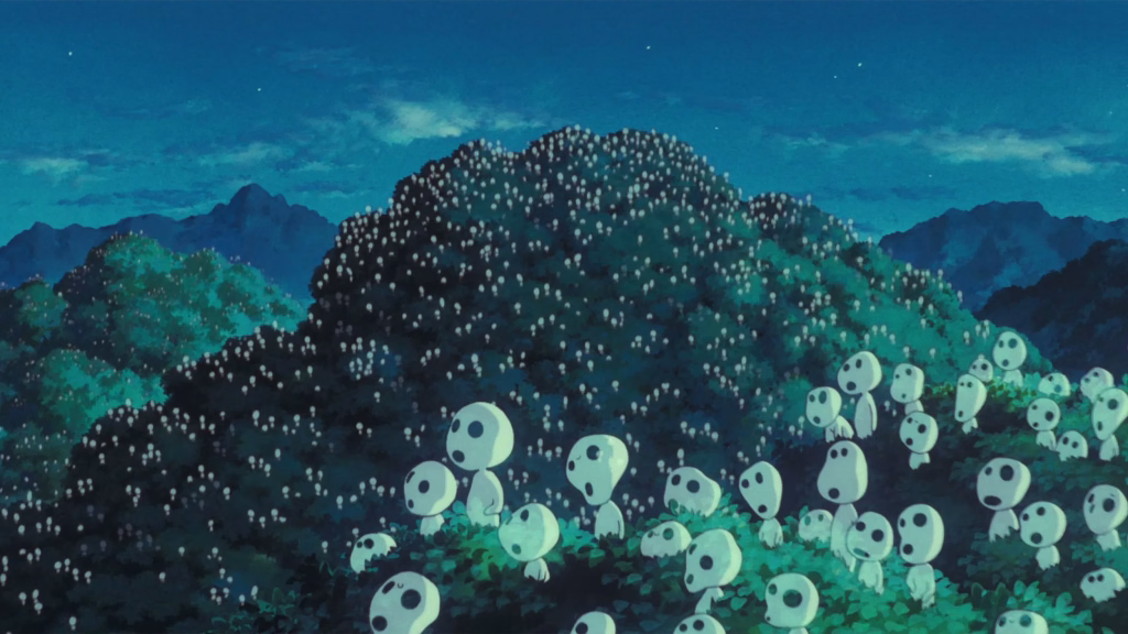 Scena iz filma Princesa Mononoke
