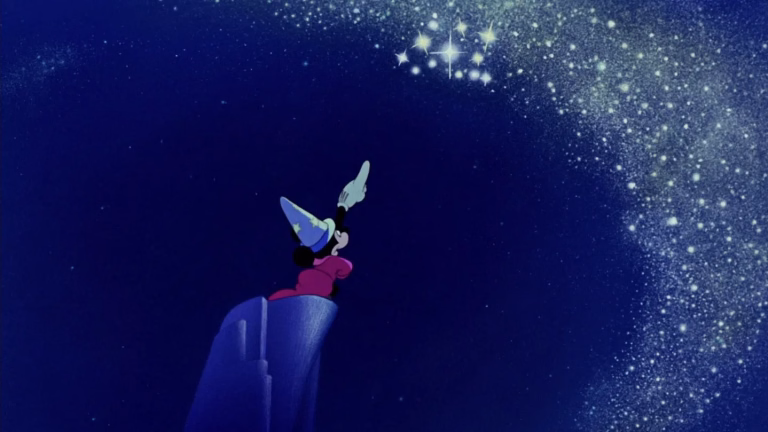 scene from fantasia 1940 movie