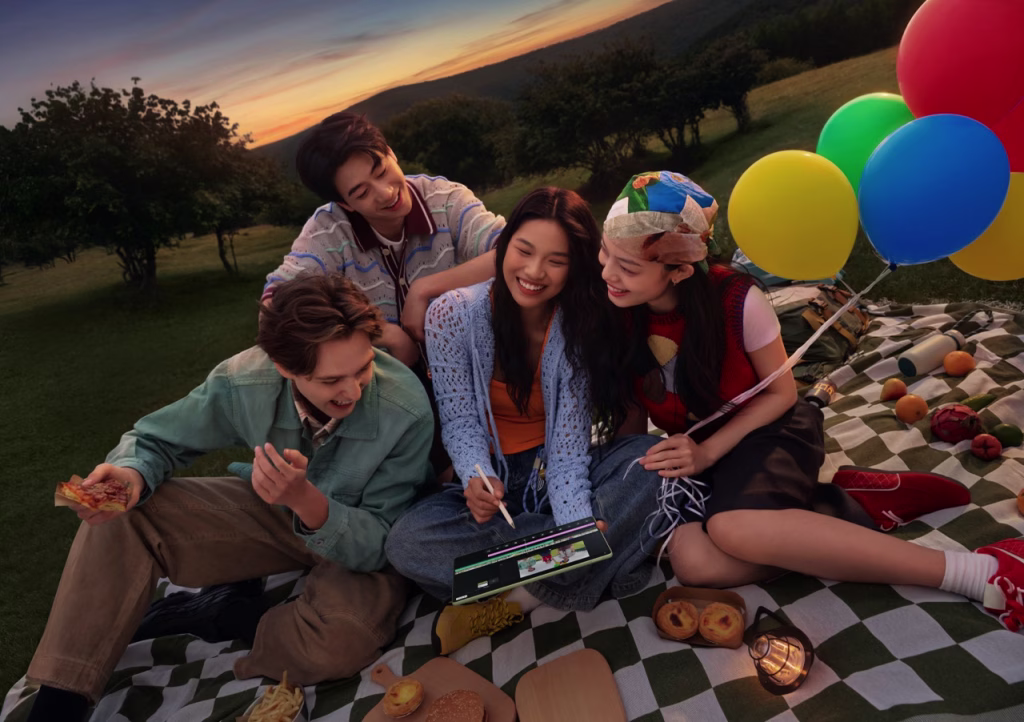 HUAWEI MatePad Air_MKT_Creative Shot_Four-Person Editing_EN_JPG_Original Size_20250825 Large