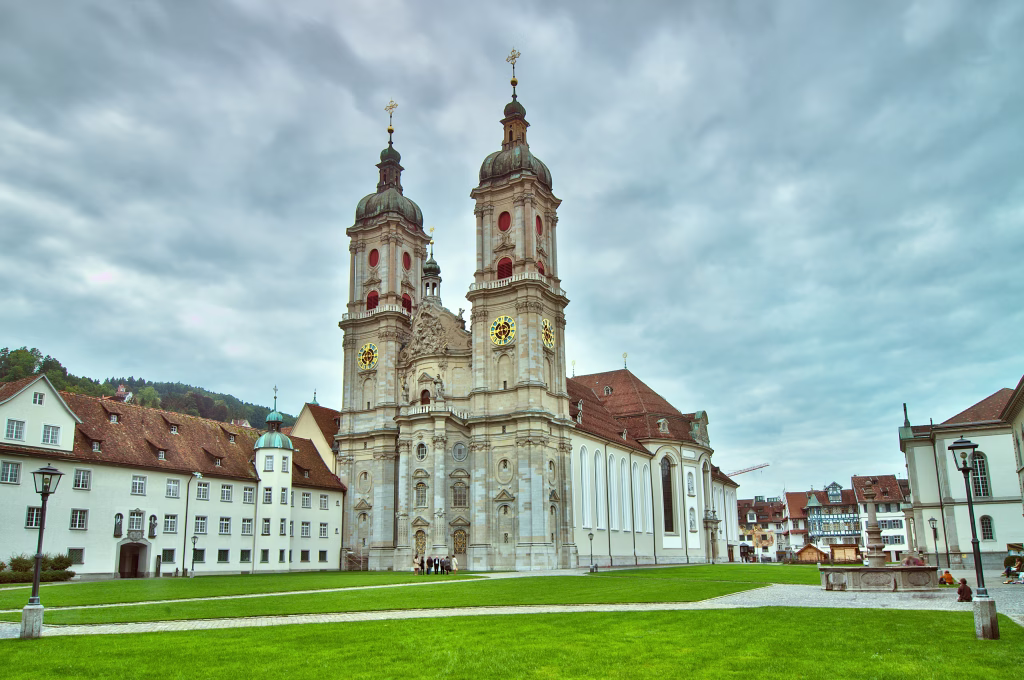 Abbey of Saint Gall in Switzerland