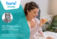 Hura! Znanje o prvih treh mesecih z dojenčkom Hura! Znanje