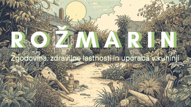 rožmarin, zgodovina, zdravilne lastnosti in uporaba v kuhinji