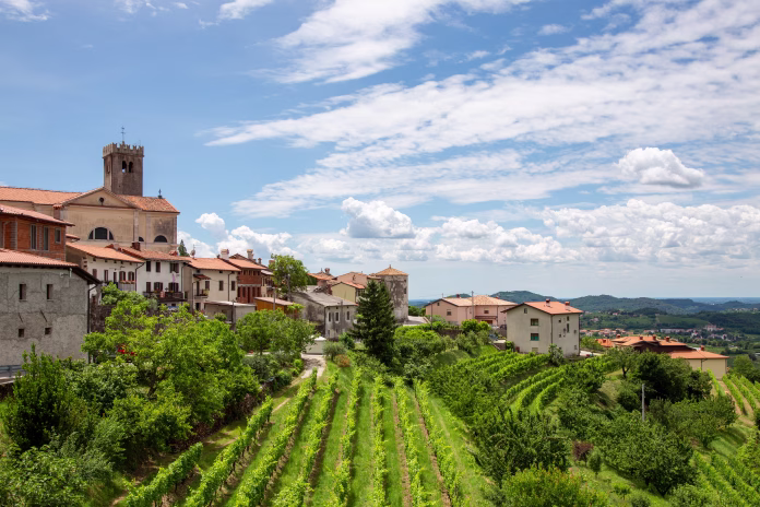 smartno-medieval-village-in-goriska-brda-region-slovenia-stockpack-istock Smartno medieval village in Goriska Brda region, Slovenia.
