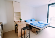 FOTO: Odprli nov študentski dom v Mariboru, vse to ponuja spalnica