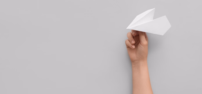 paperplane letalo papir norice