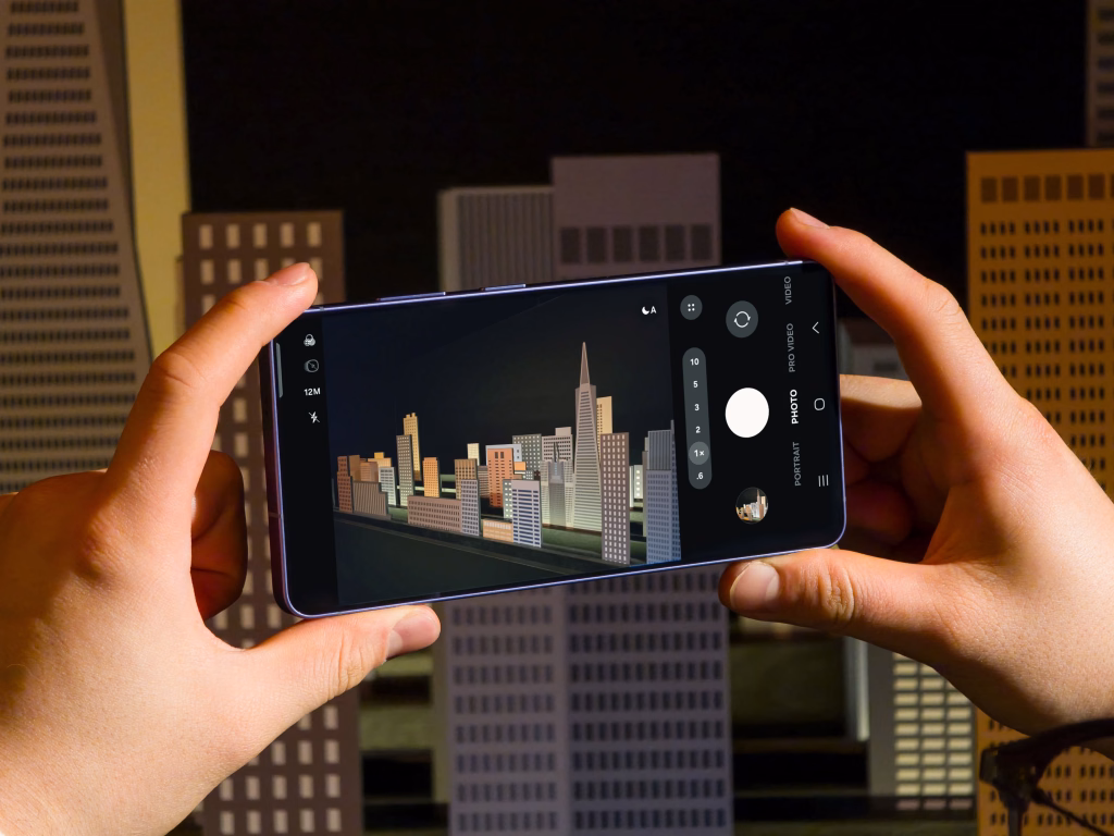 Aplikacija kamera na telefonu Samsung Galaxy S26