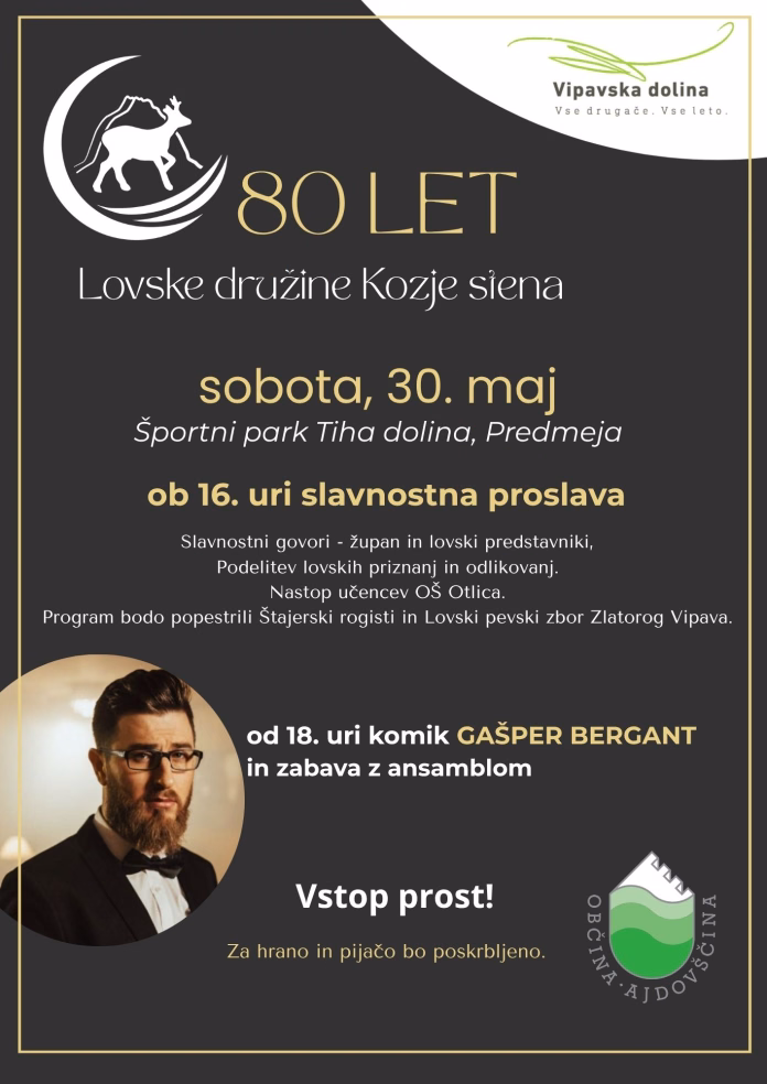 LD Kozje stena vabilo obletnica Vabilo na praznovanje 80-letnice LD Kozje stena