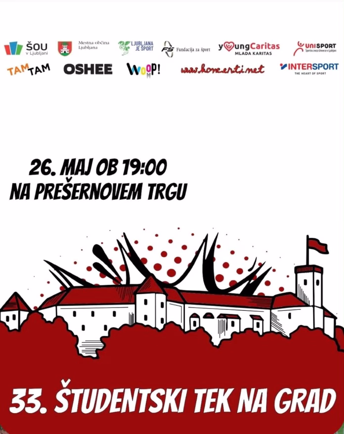 študentski tek na grad